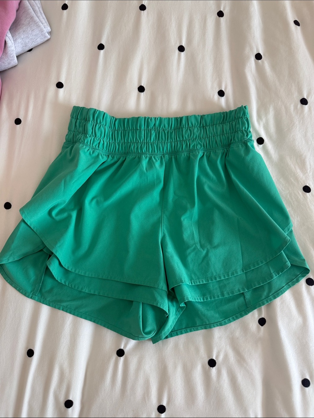 CALIA by Carrie Underwood Teal Layered-Waist Skort